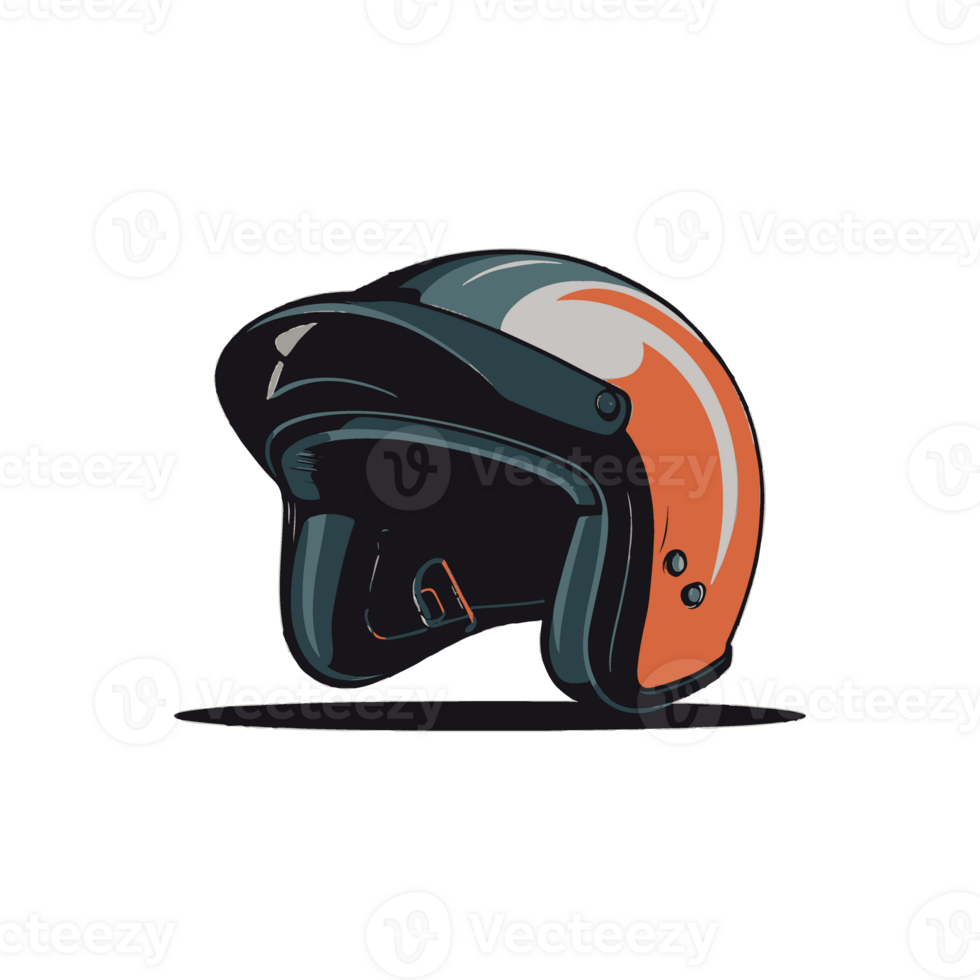 image of the icon design for a motorbike helmet png