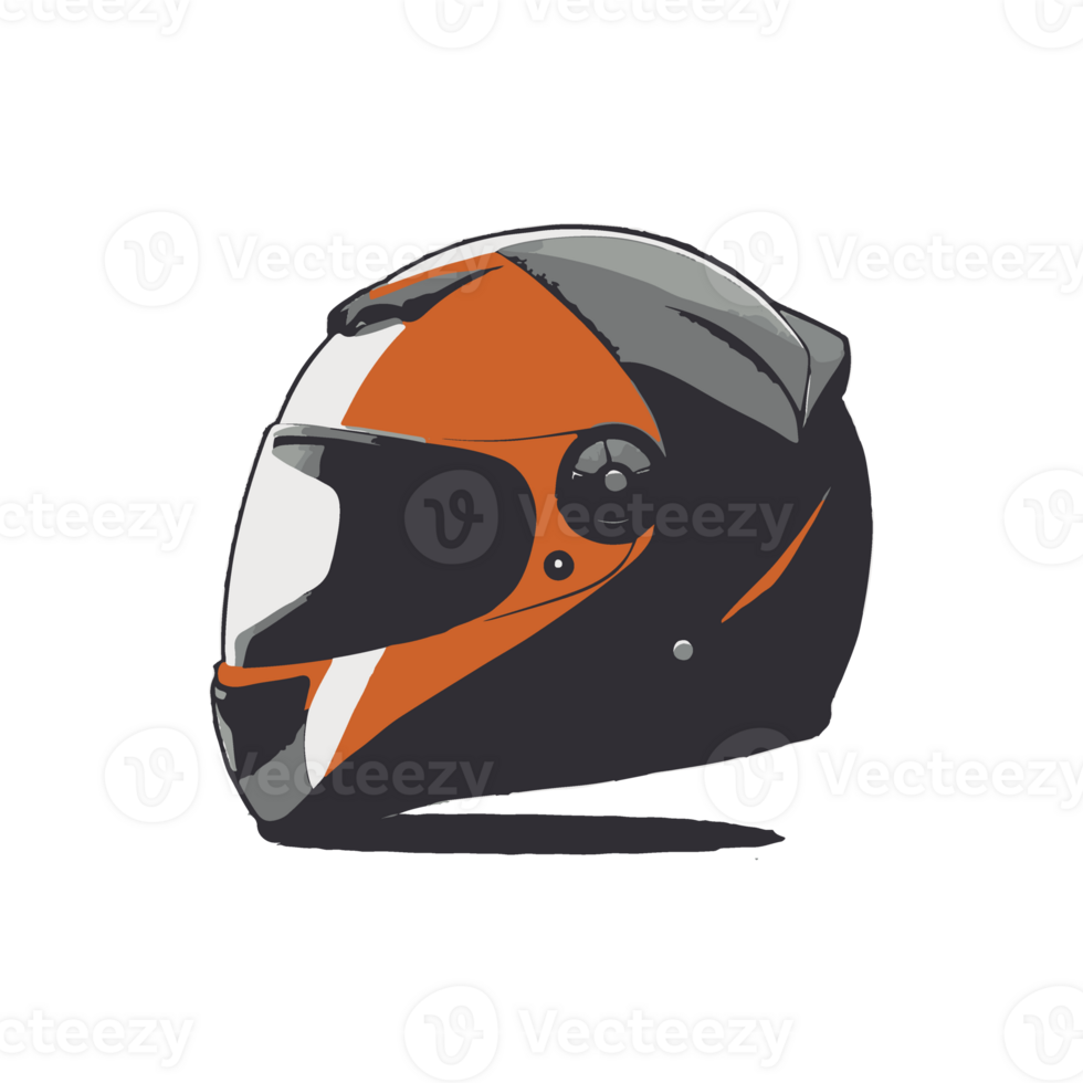 image of the icon design for a motorbike helmet png