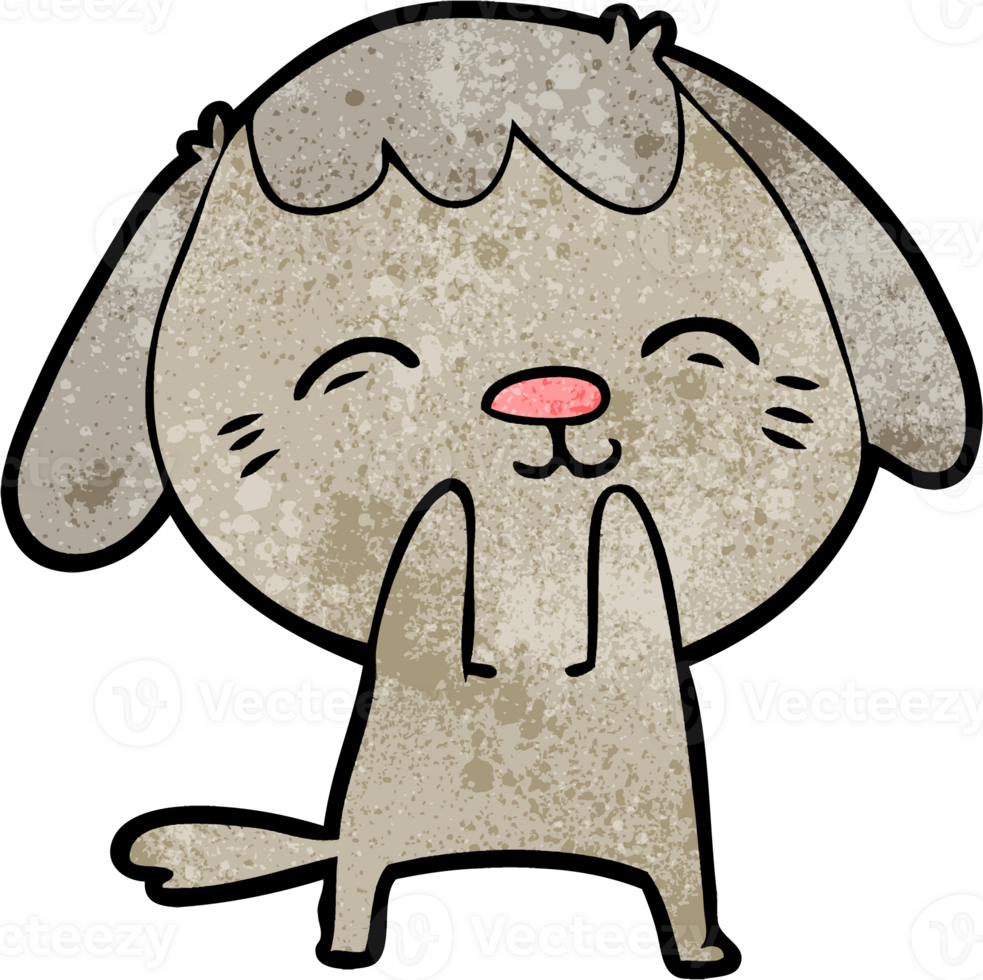 happy cartoon dog png