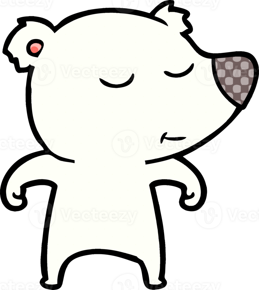 polar bear cartoon png