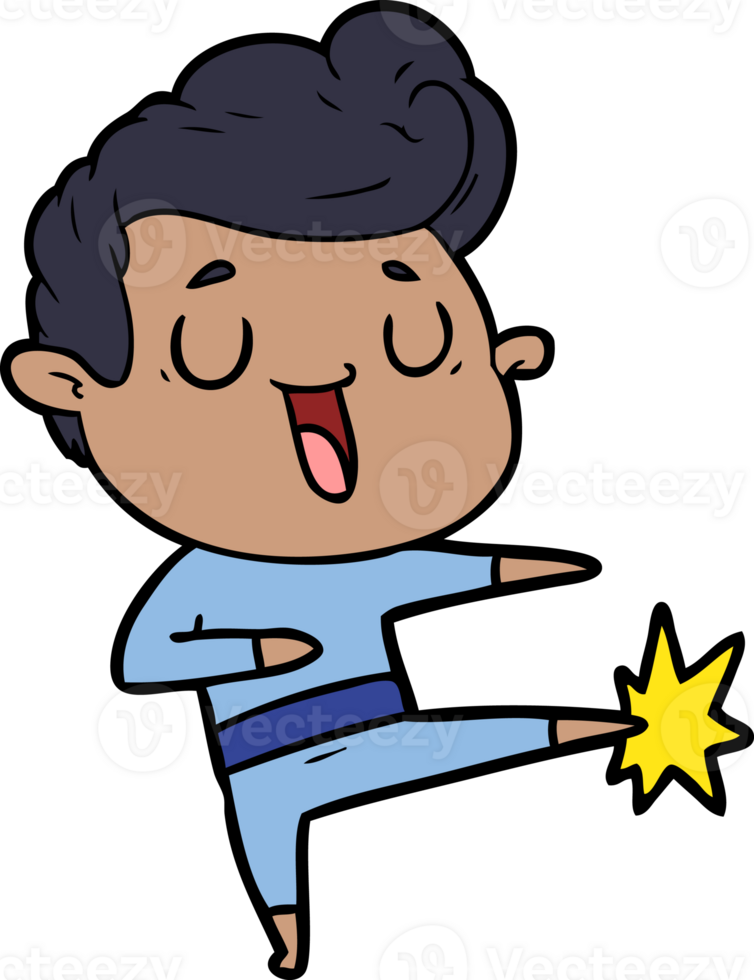 happy cartoon man png