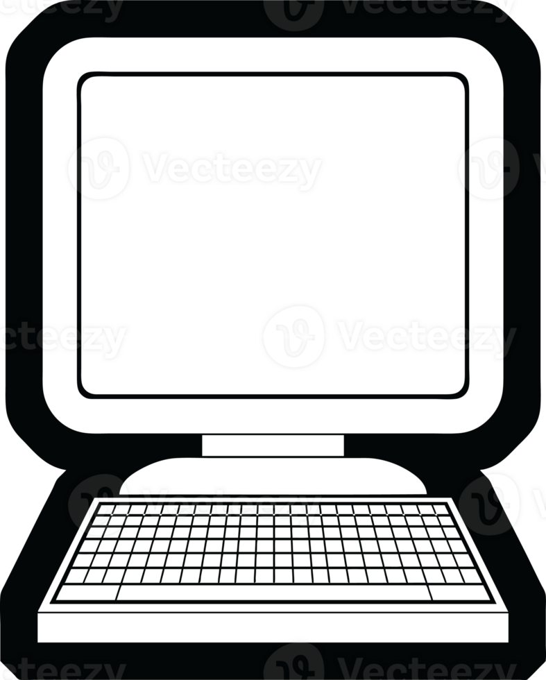 icon illustration of a computer png