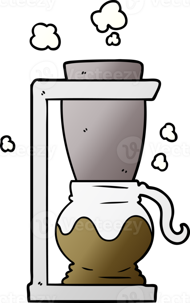 cartoon filter coffee machine png