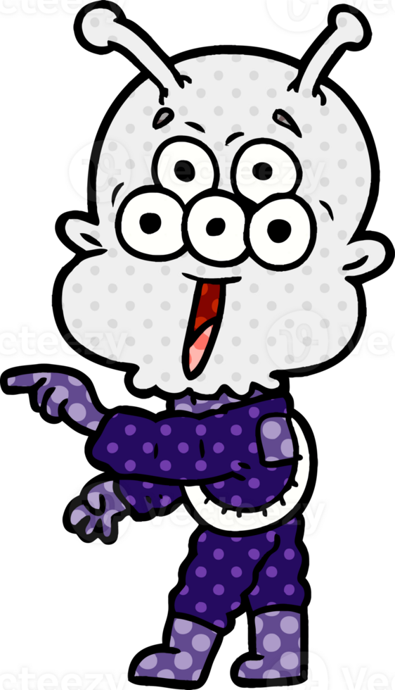 happy cartoon alien png