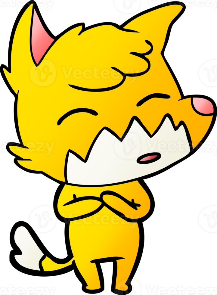 fox cartoon character png