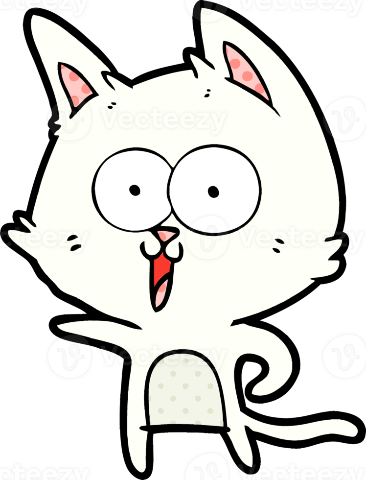 funny cartoon cat png