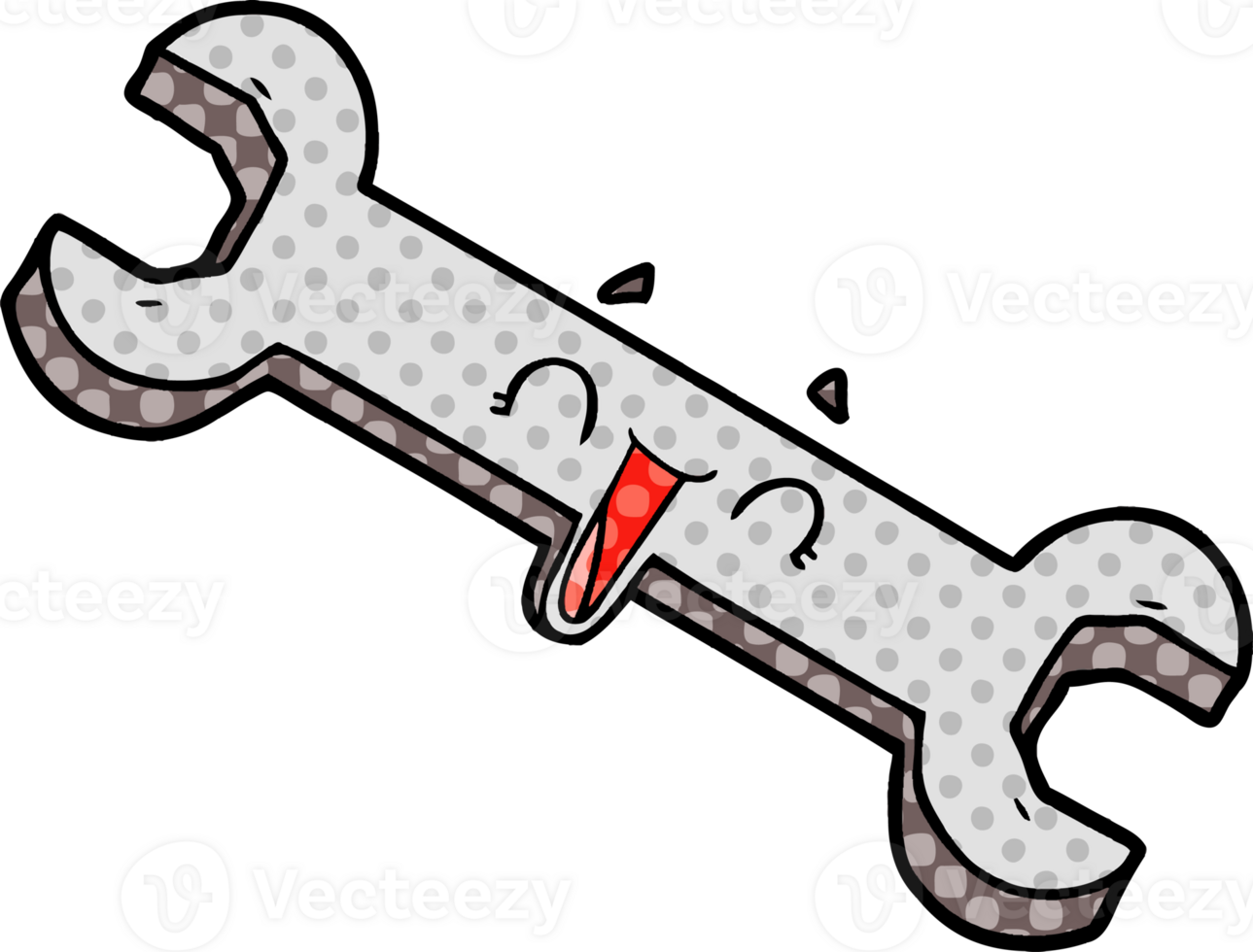 cartoon laughing spanner png