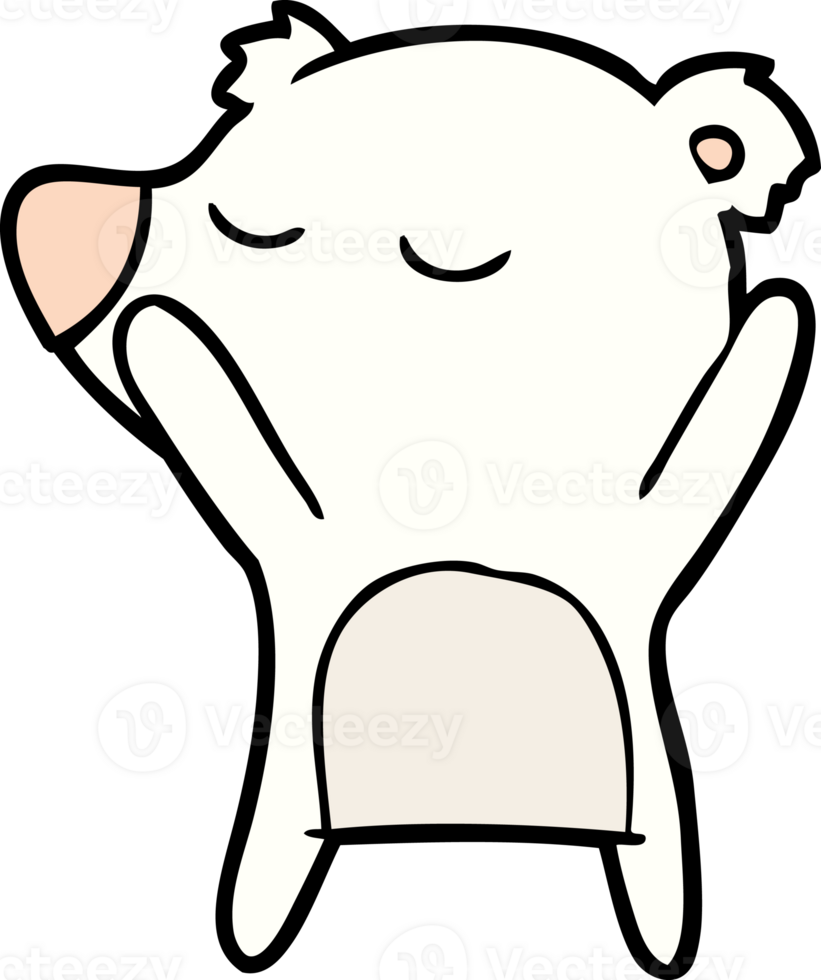 polar bear cartoon png