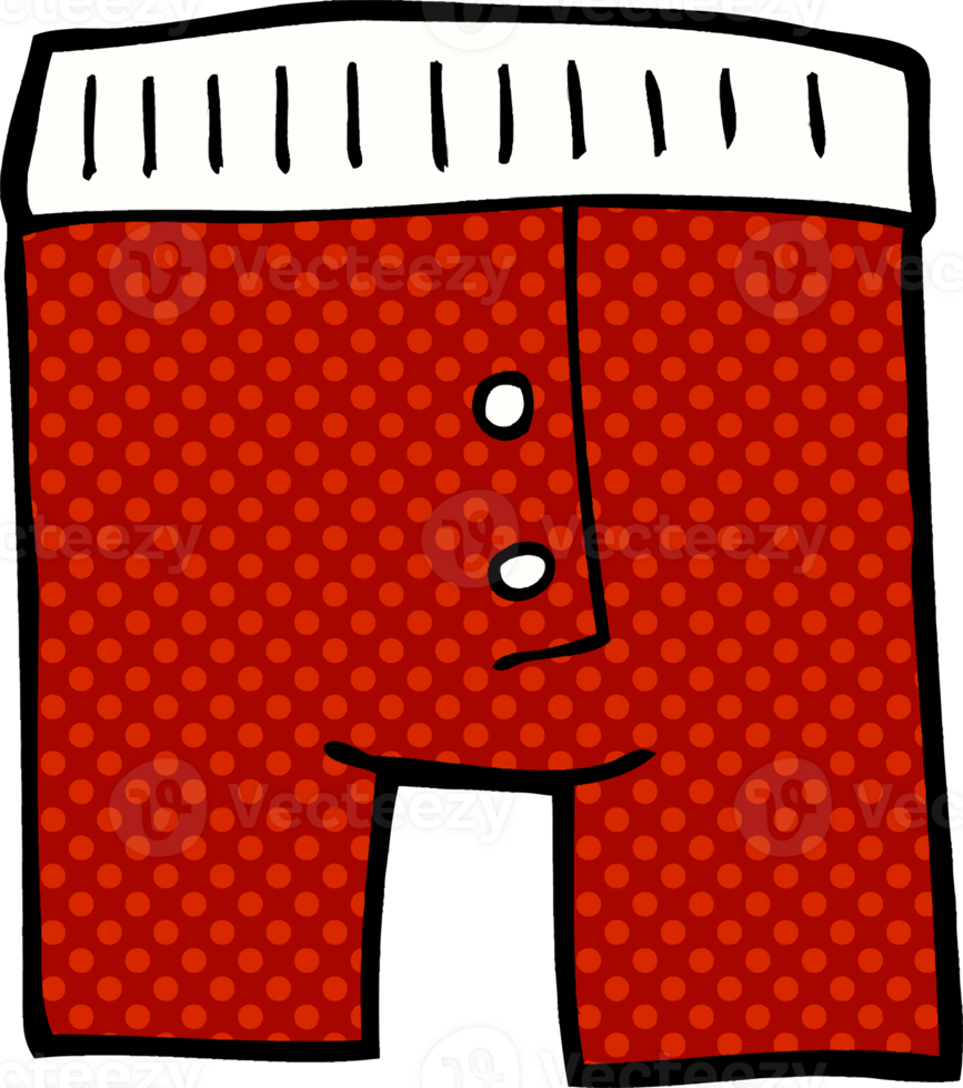 cartoon doodle underwear png