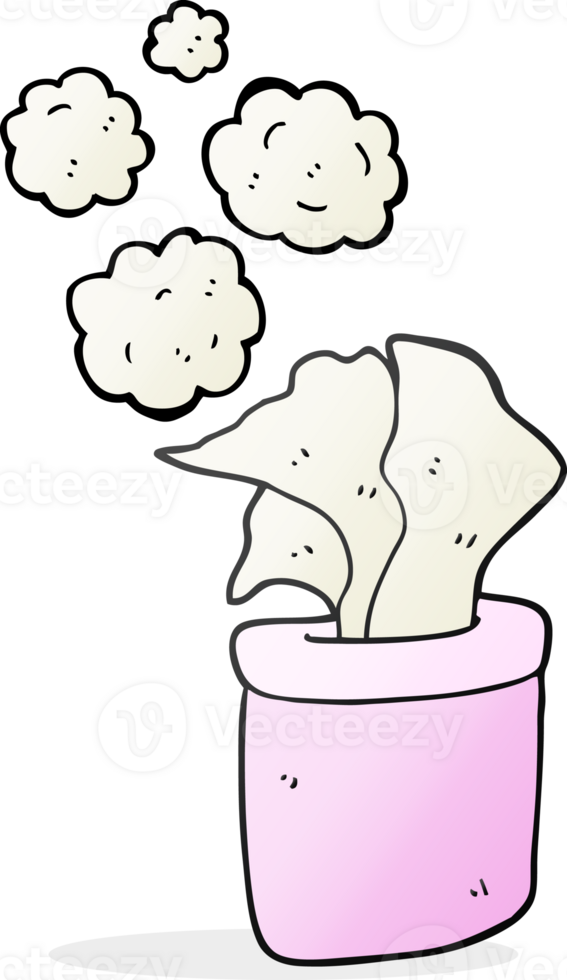 cartoon box of tissues png