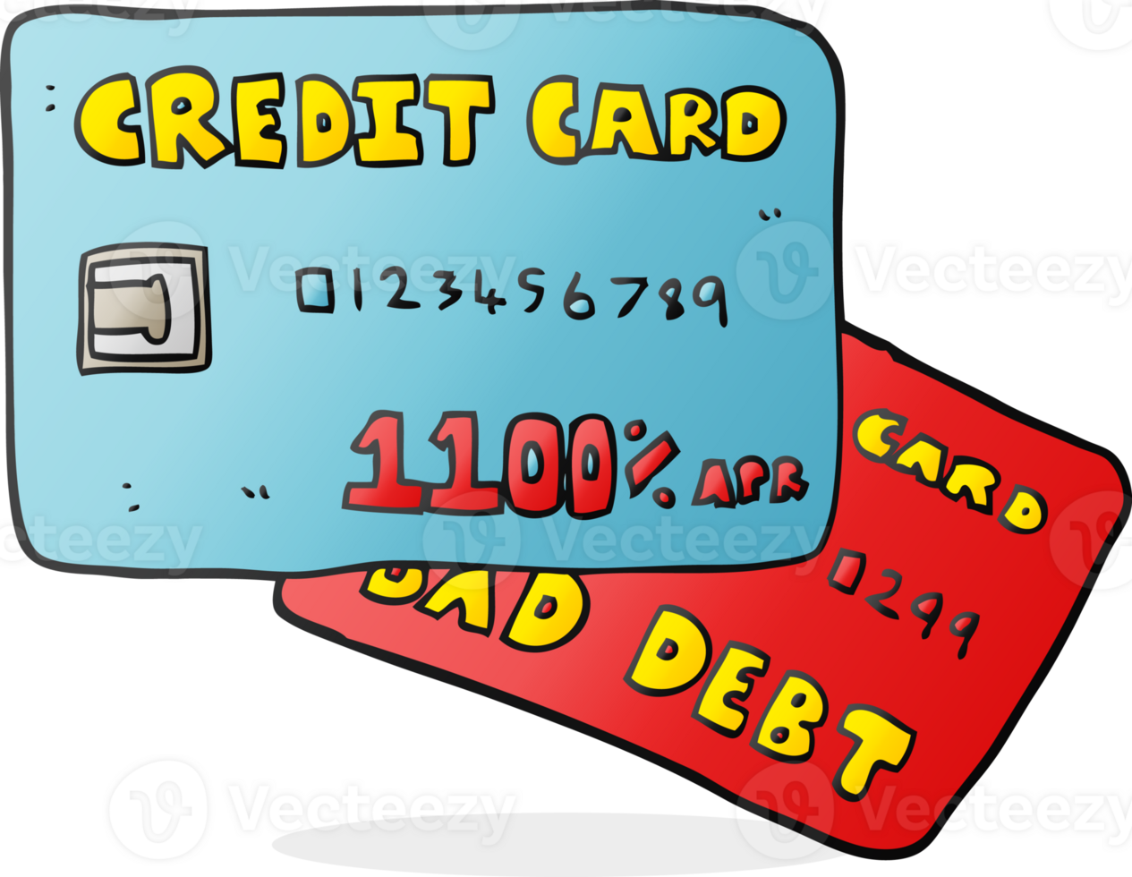 cartoon credit cards png