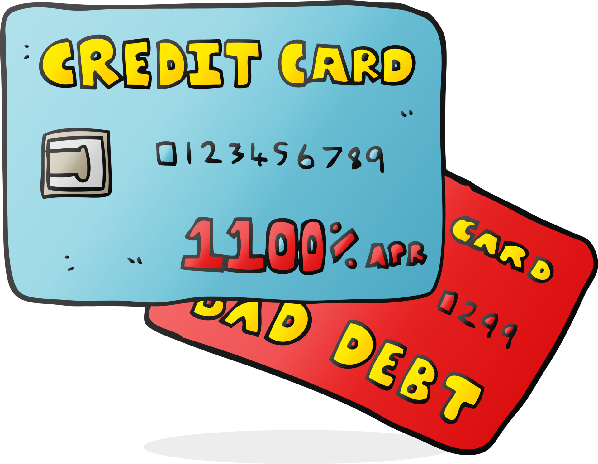 Cartoon Credit Cards 44290221 PNG cartoon-credit-cards-44290221-png