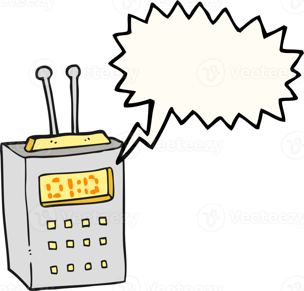 speech bubble cartoon scientific device png