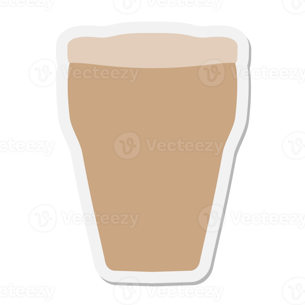glass of beer sticker png