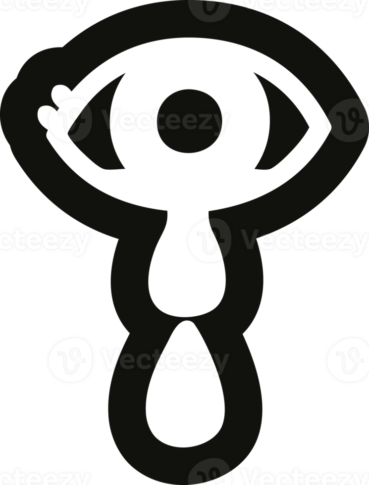 crying eye icon png