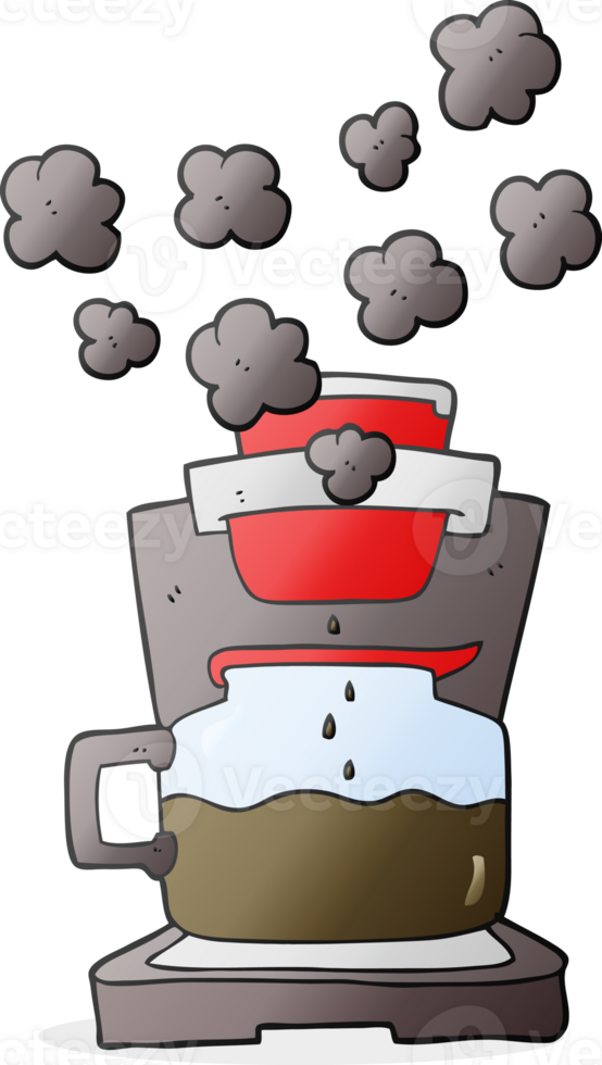 cartoon coffee maker png
