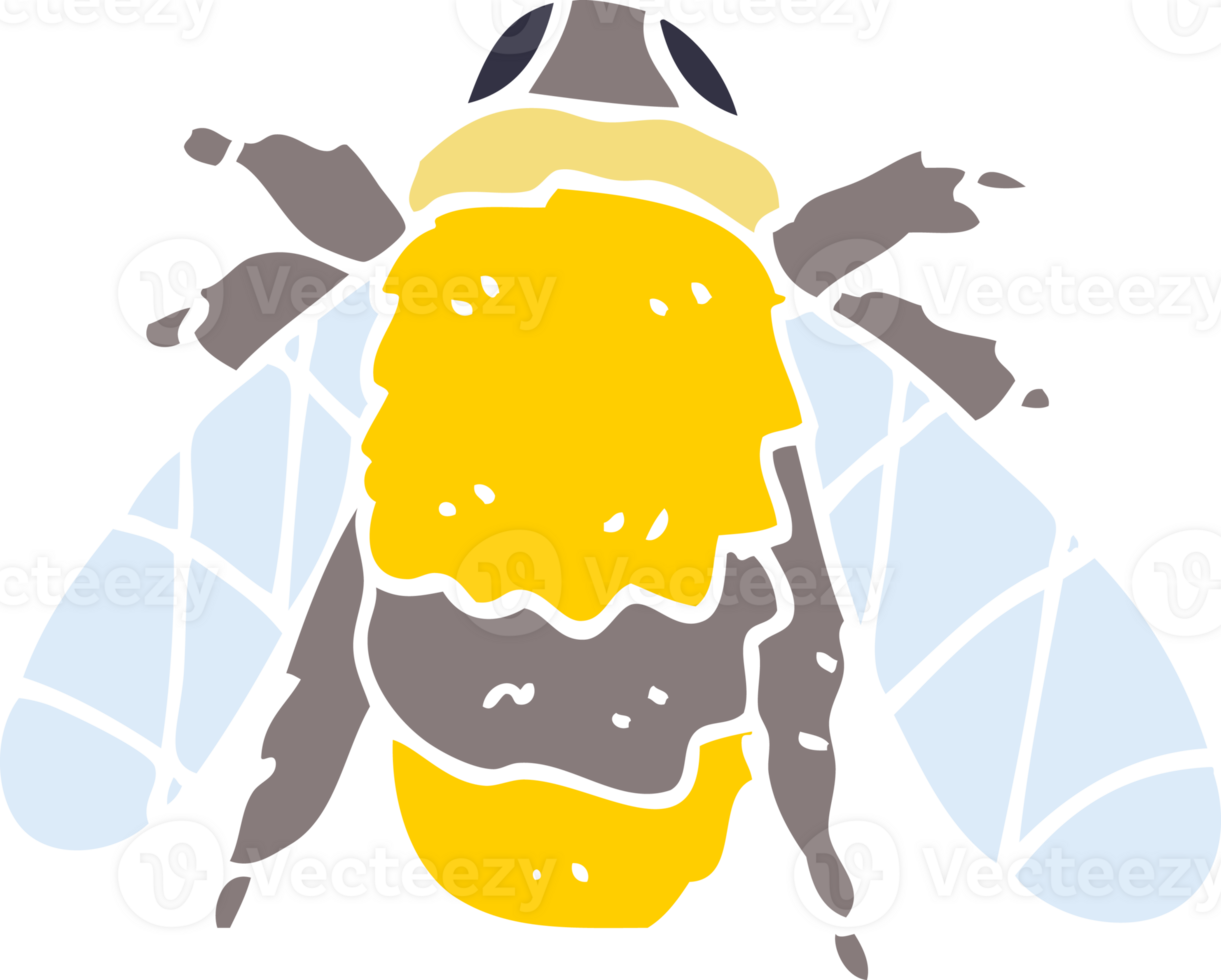 cartoon doodle doodled bee png