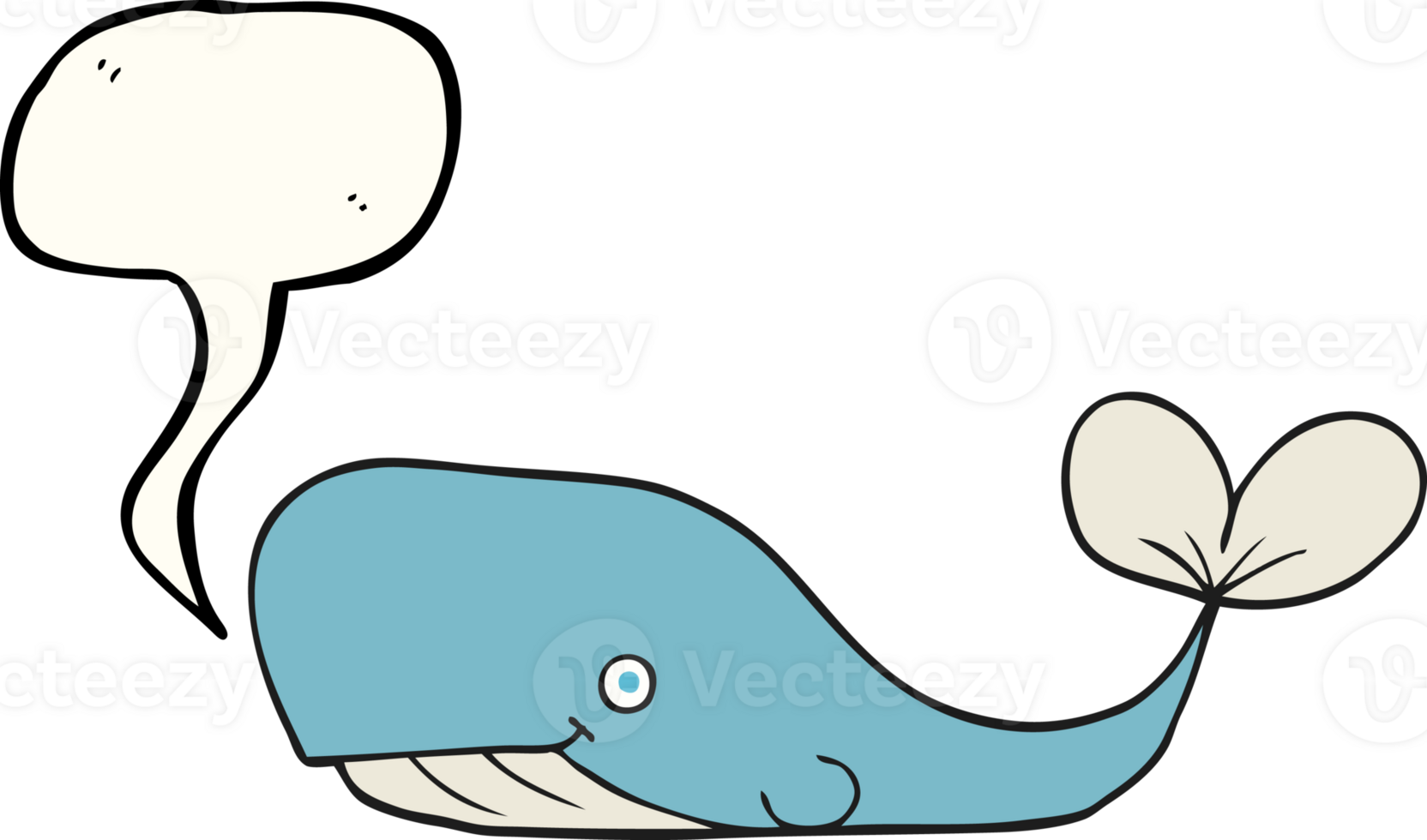 speech bubble cartoon whale png