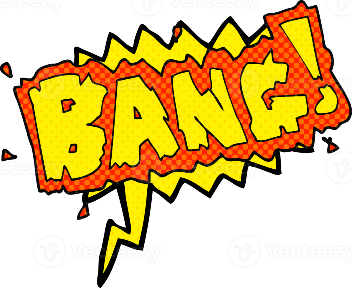 comic book speech bubble cartoon bang symbol png