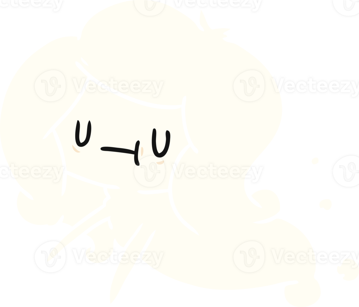 cartoon of a kawaii cute ghost png