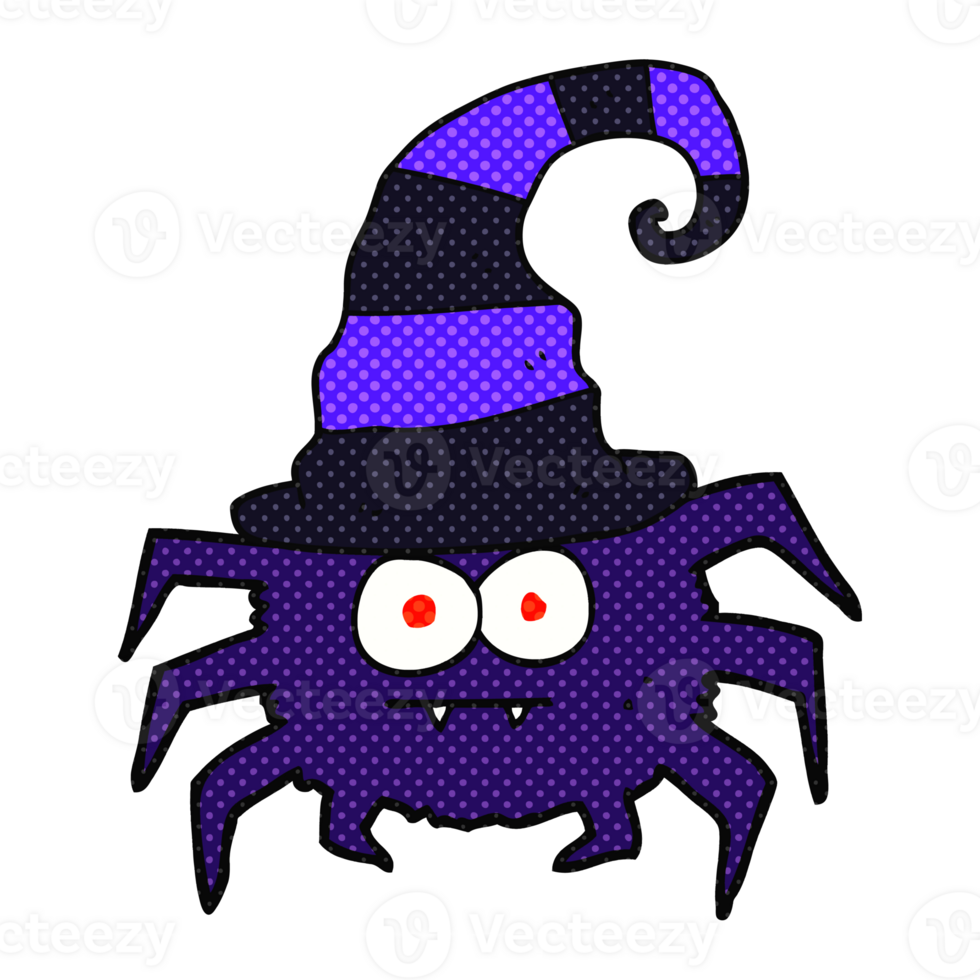 cartoon halloween spider png
