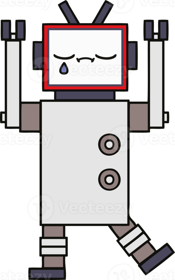 cute cartoon robot png