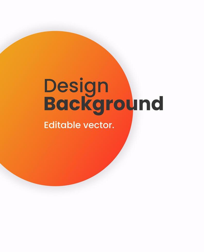 Simple colorful gradient background. Social media template illustration. vector