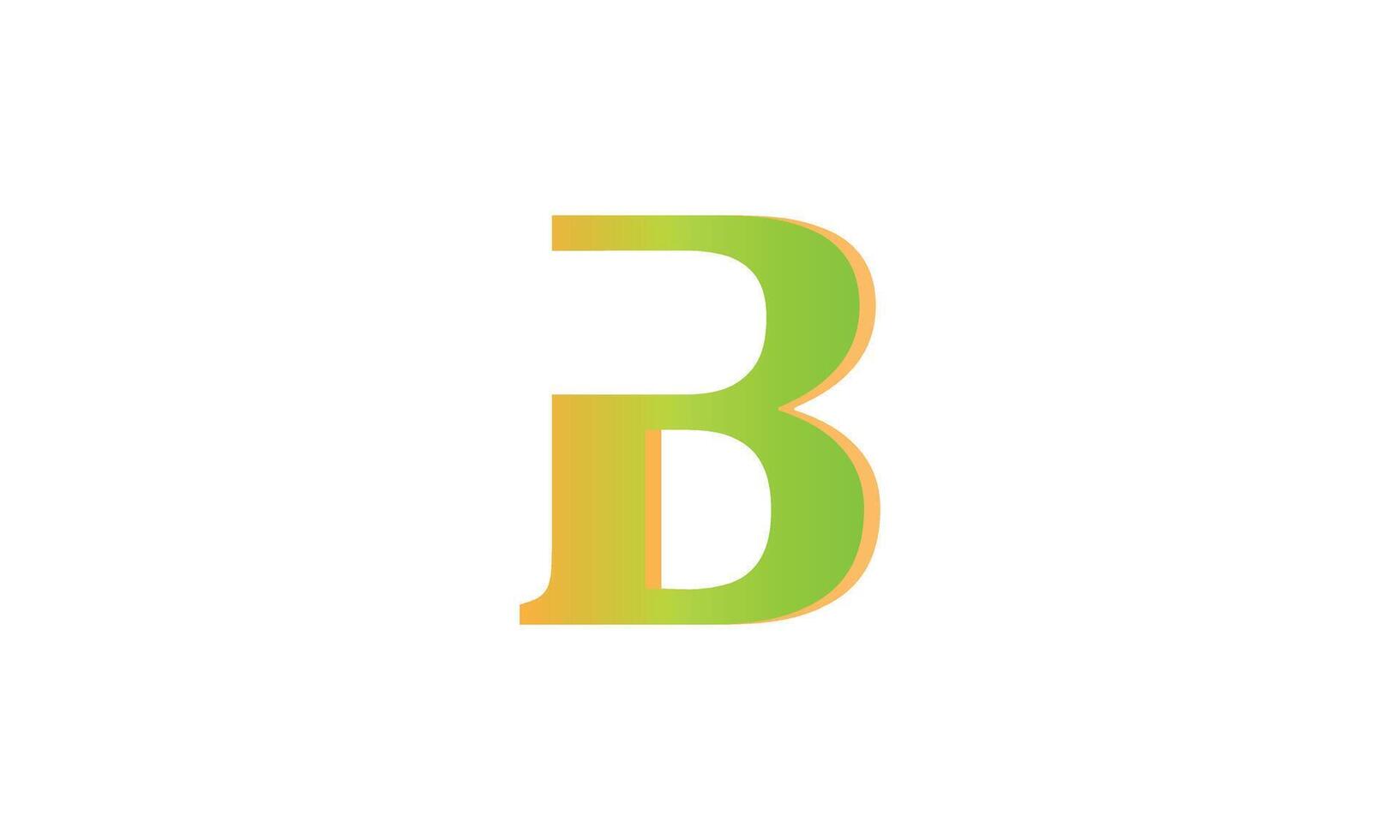 Initial Letter B Logo Design. B Logo Design. Creative And Modern B logo. Pro vector