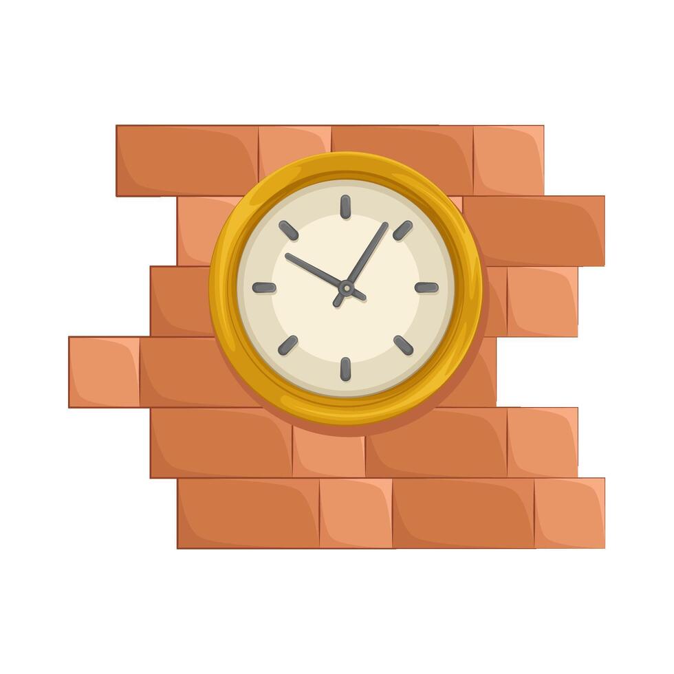 Illustration of clock vector