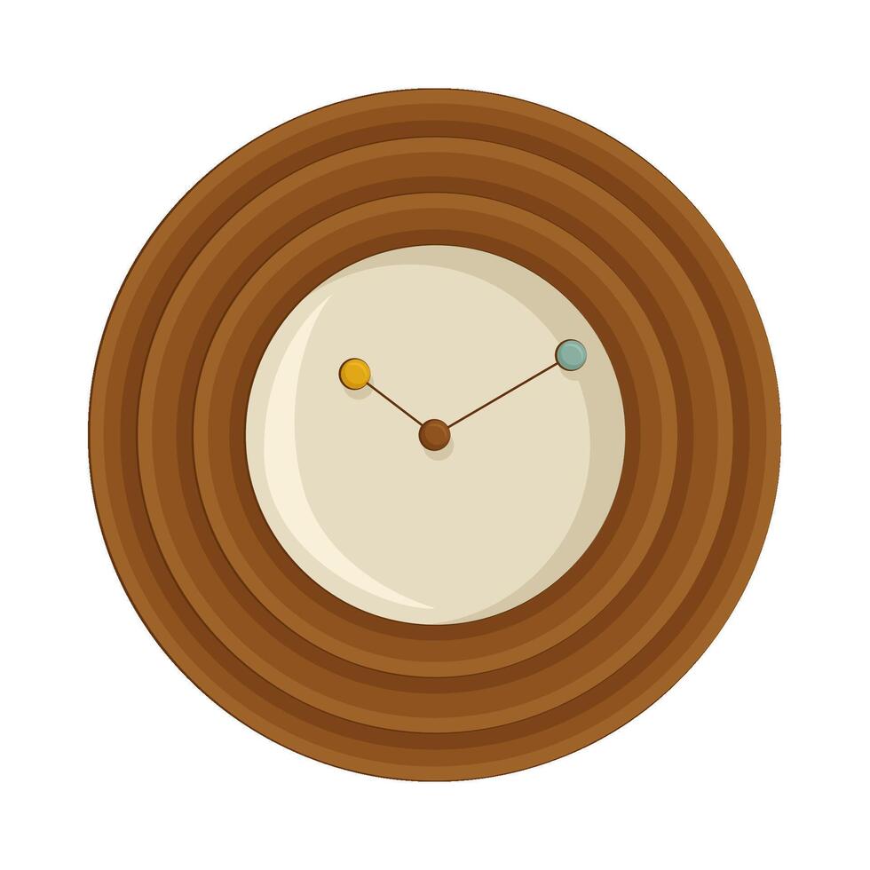 Illustration of clock vector