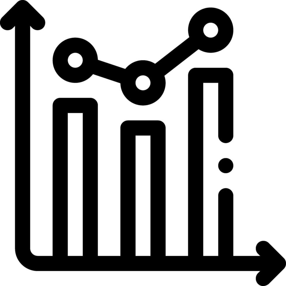 this icon or logo analytics icon or other where everything related to up down a business and others or design application software vector