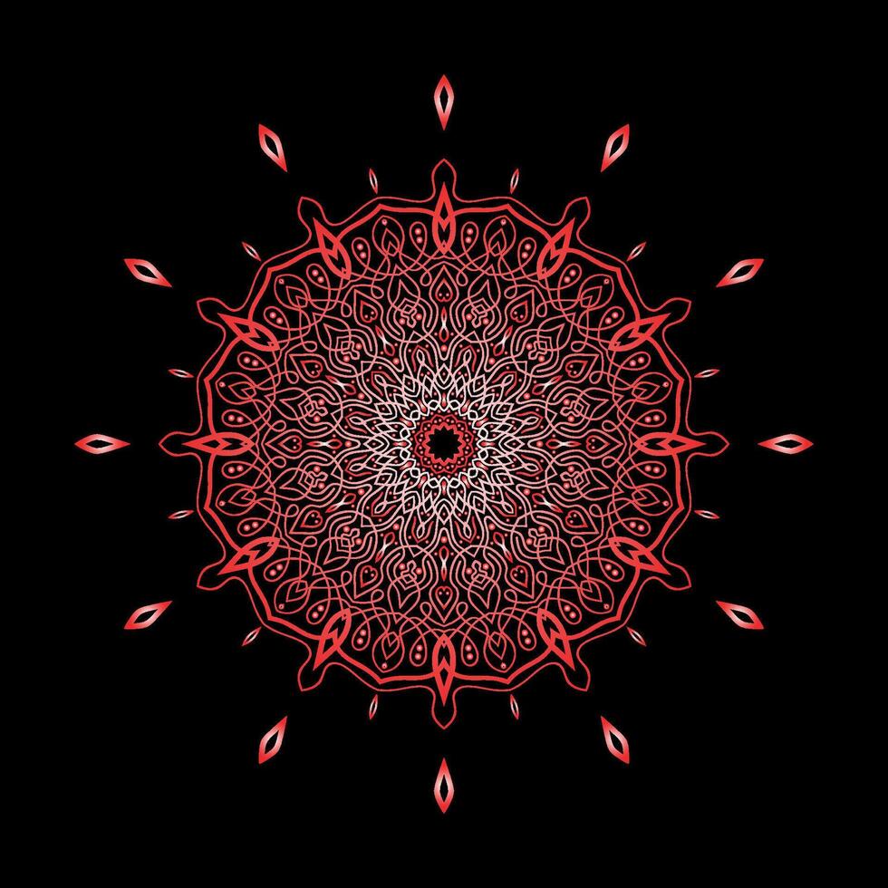 mandala art for template background vector