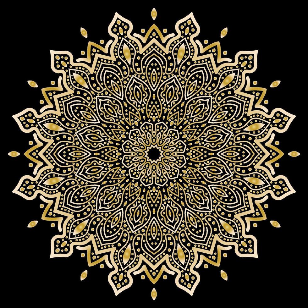 mandala art for template background vector