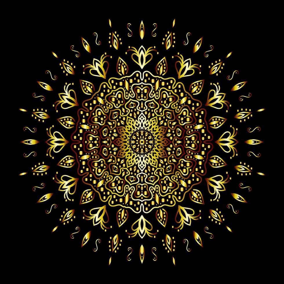 mandala art for design vintage decoration,book cover,motif,Ethnic design,ornament,background vector