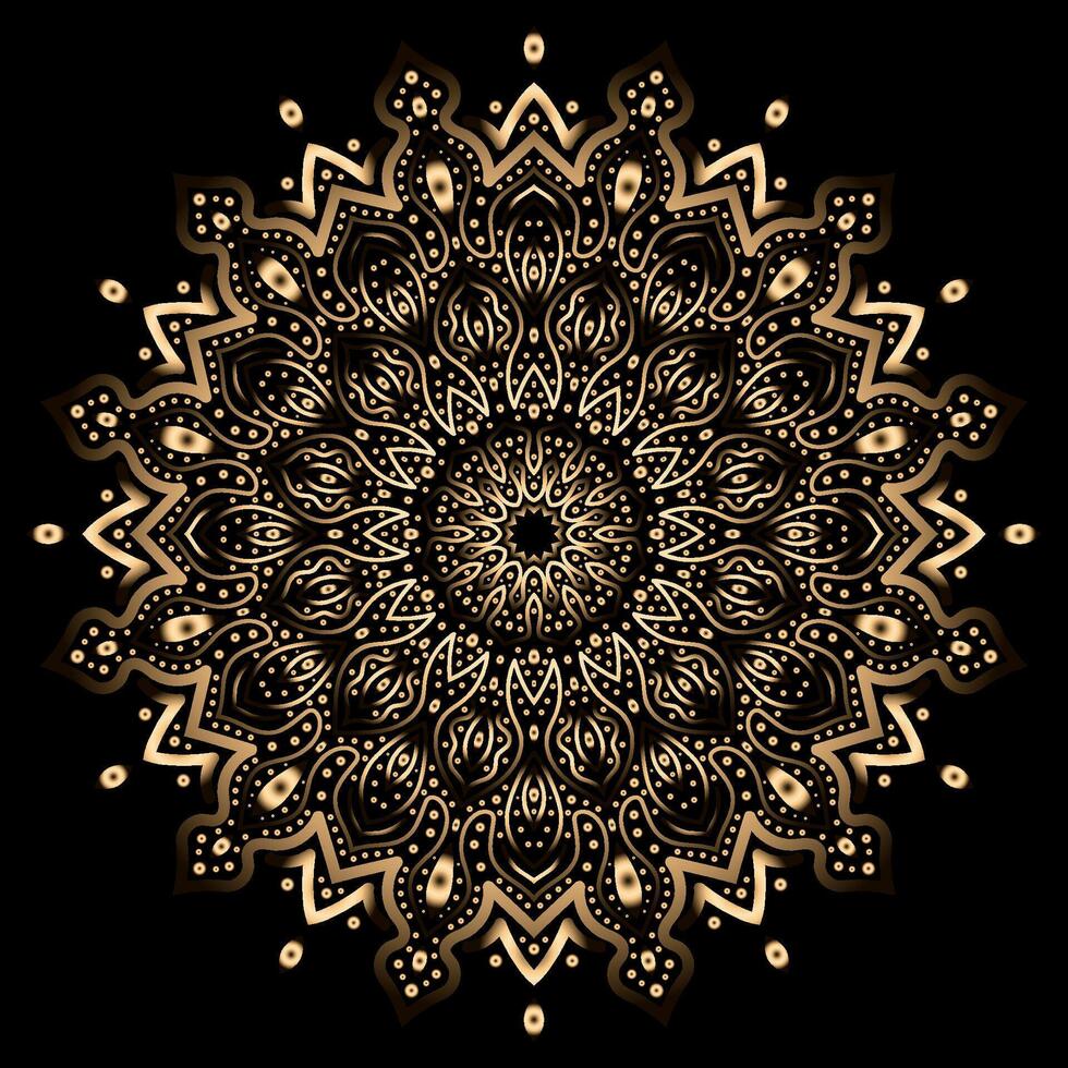 mandala art for template background vector