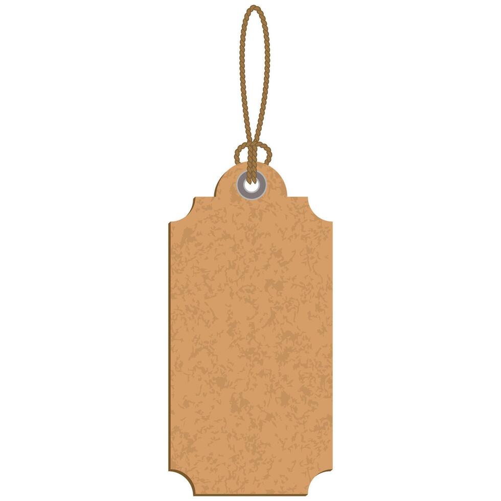 Hanging Price Tag vector