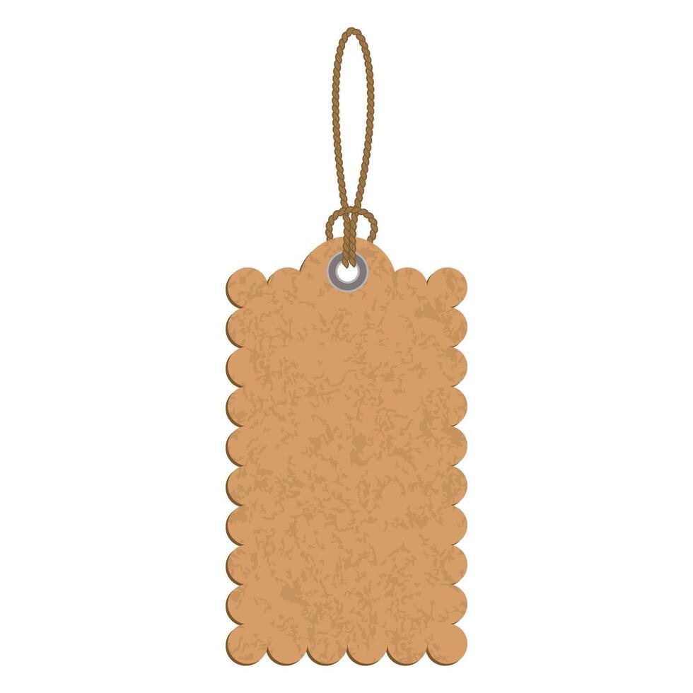 Hanging Price Tag vector