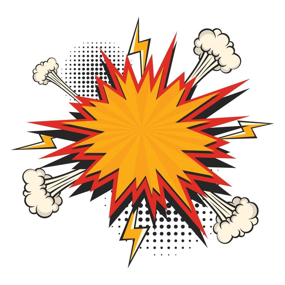 Retro Comic Pop Art Effect vector
