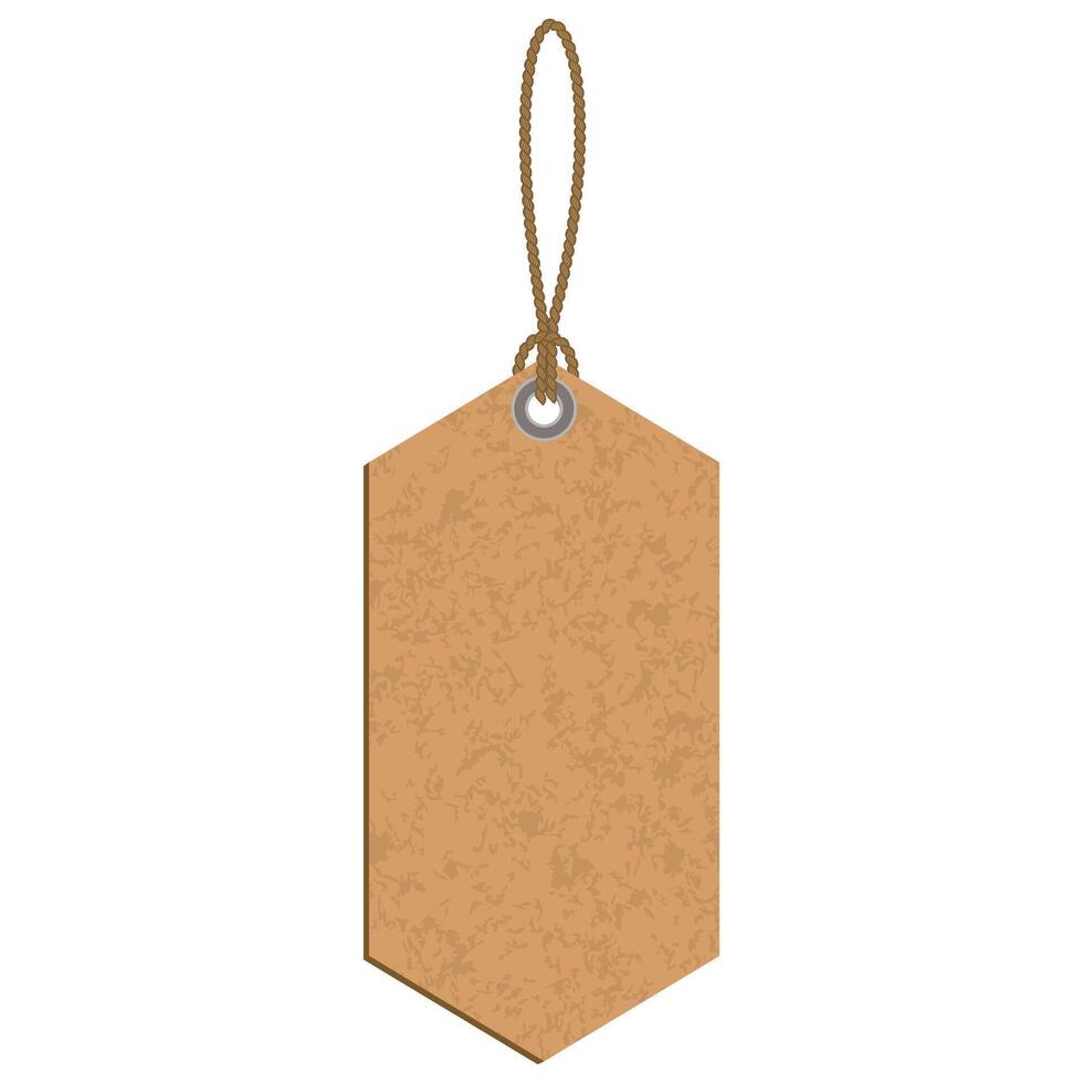 Hanging Price Tag vector