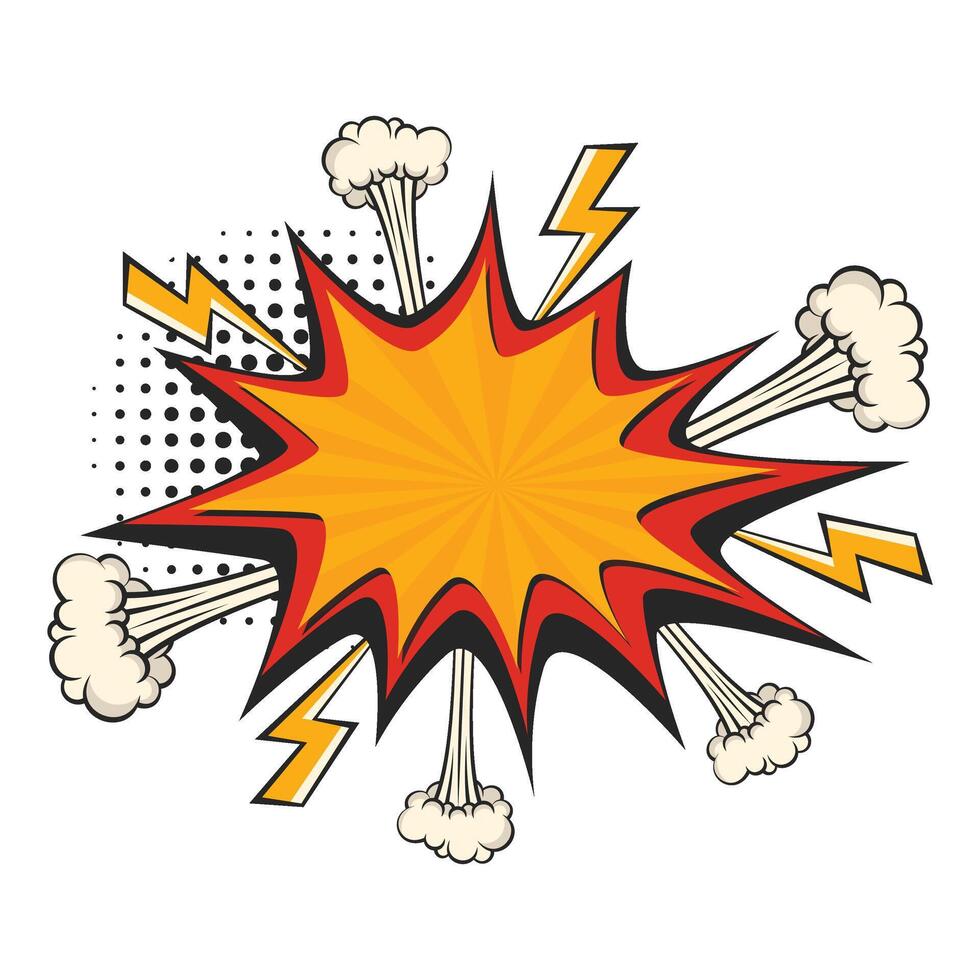 Retro Comic Pop Art Effect vector
