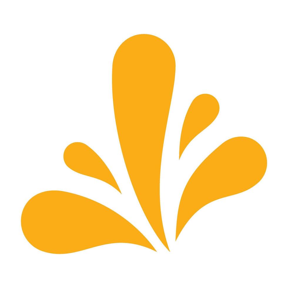 Splash Mark Accent vector