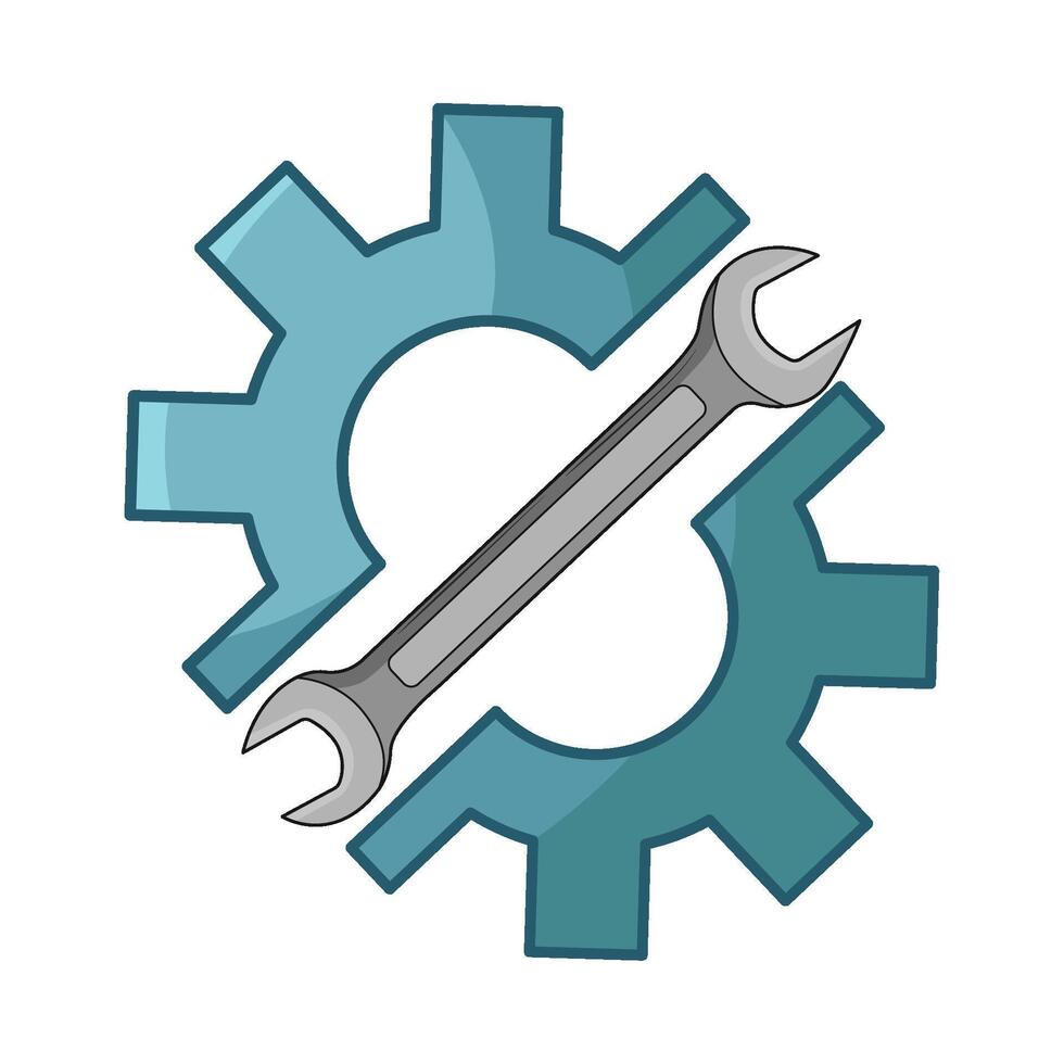 illustration of setting vector