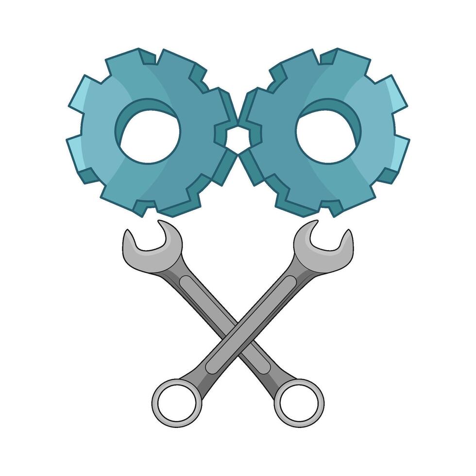 illustration of setting vector