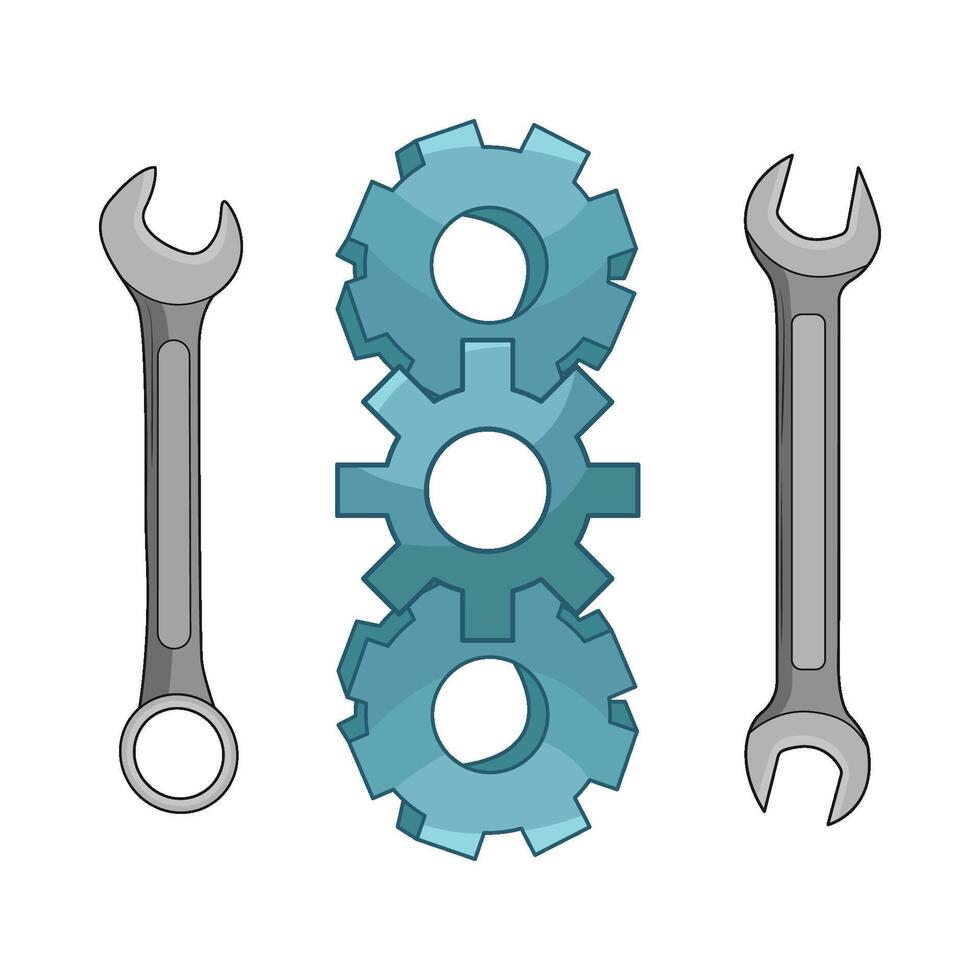 illustration of setting vector