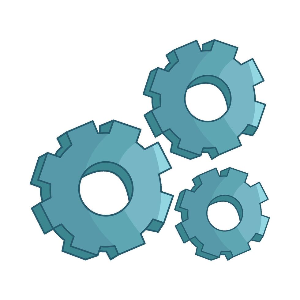 illustration of setting vector