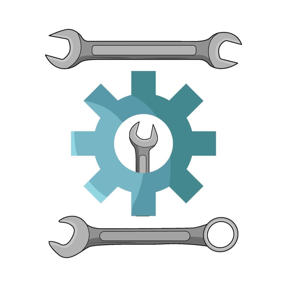 illustration of setting vector