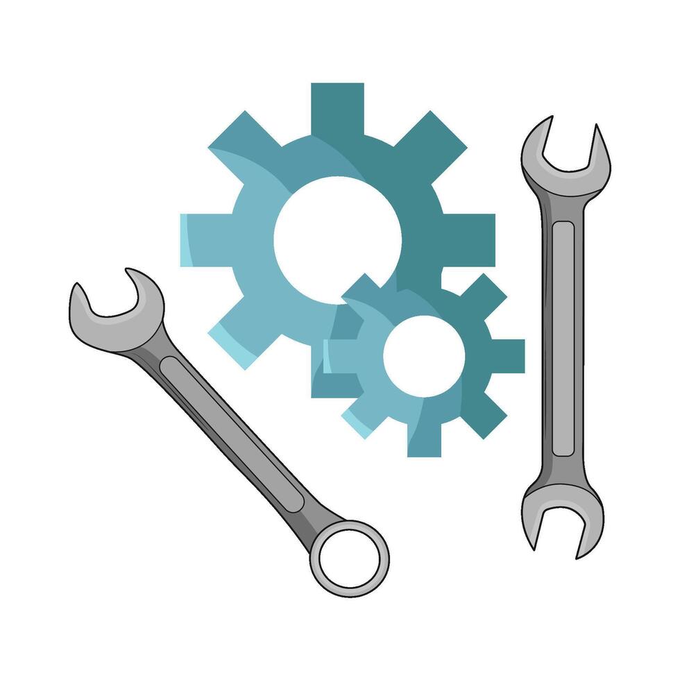 illustration of setting vector