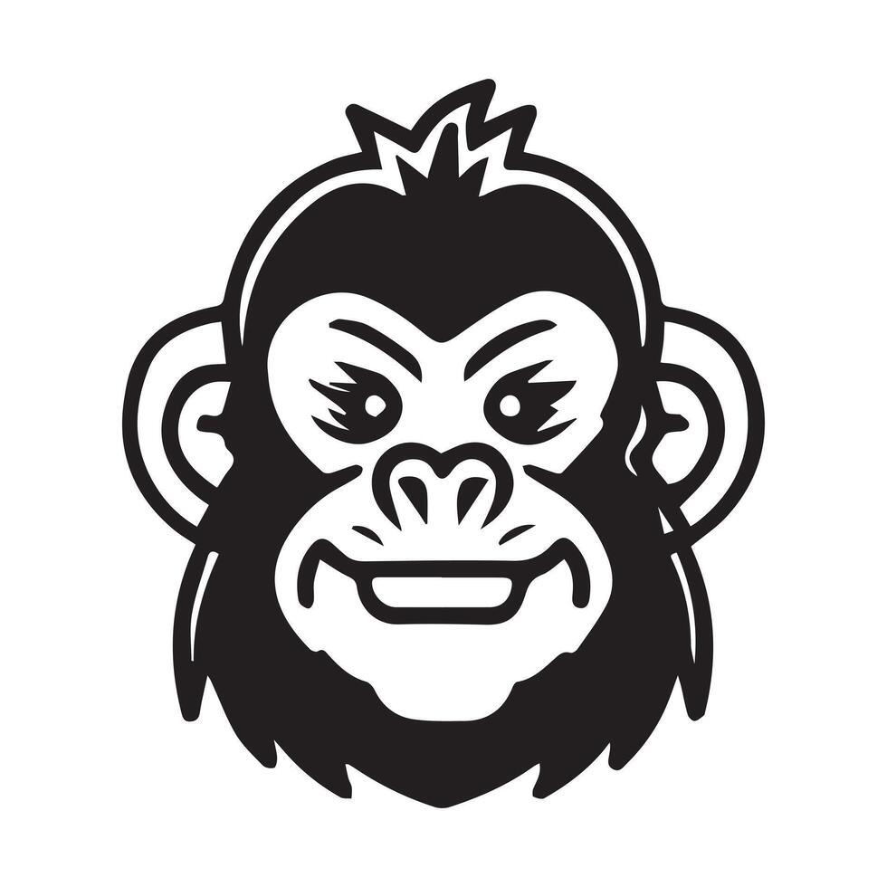 monkey vector design illustrator