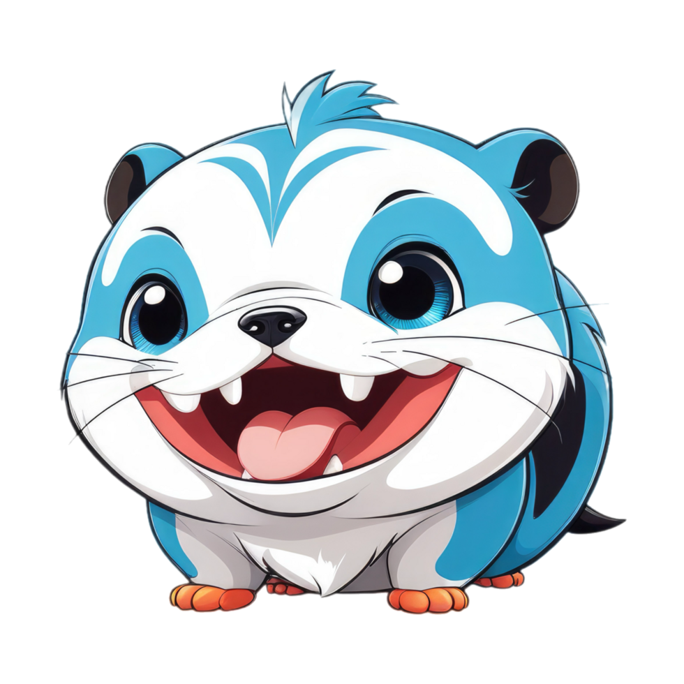 cute animal cartoon character illustration png