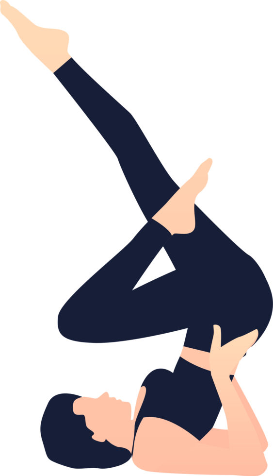 Yoga Pose Silhouette png
